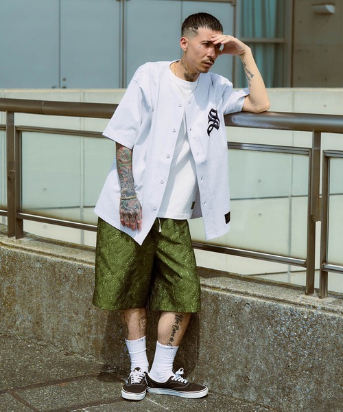Subciety（サブサエティ） シャツ 半袖 Jersey baseball shirt メンズ 