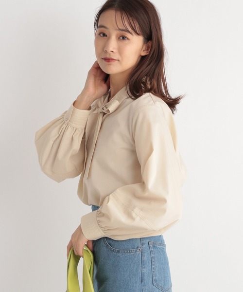 「Andemiu」 長袖ブラウス FREE ブラック レディース_画像2