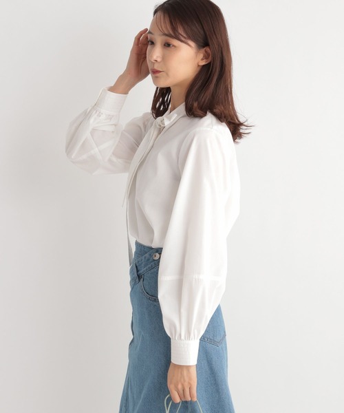 「Andemiu」 長袖ブラウス FREE ブラック レディース_画像4