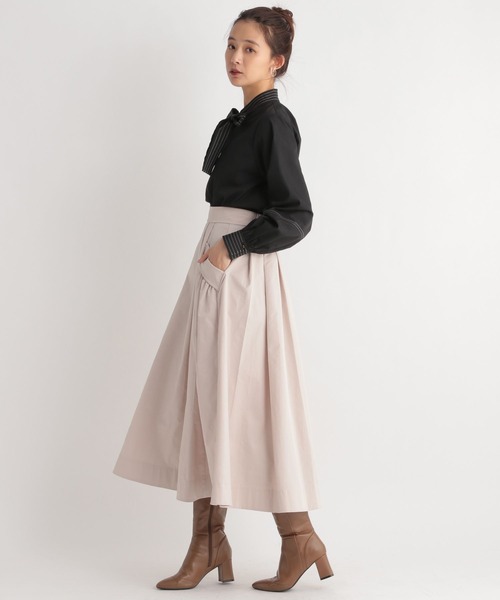 「Andemiu」 長袖ブラウス FREE ブラック レディース_画像7