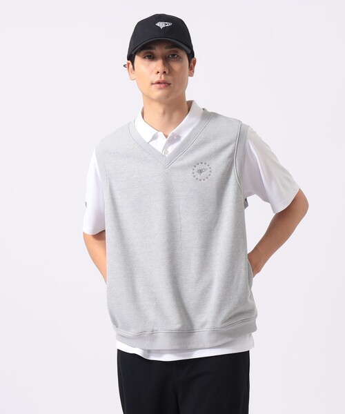 BEAMS GOLF（ビームス ゴルフ） ベスト ジレ 「MEN」ORANGE LABEL