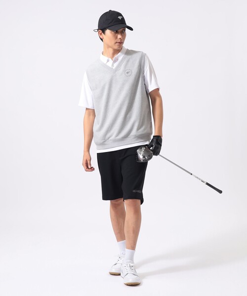 BEAMS GOLF（ビームス ゴルフ） ベスト ジレ 「MEN」ORANGE LABEL