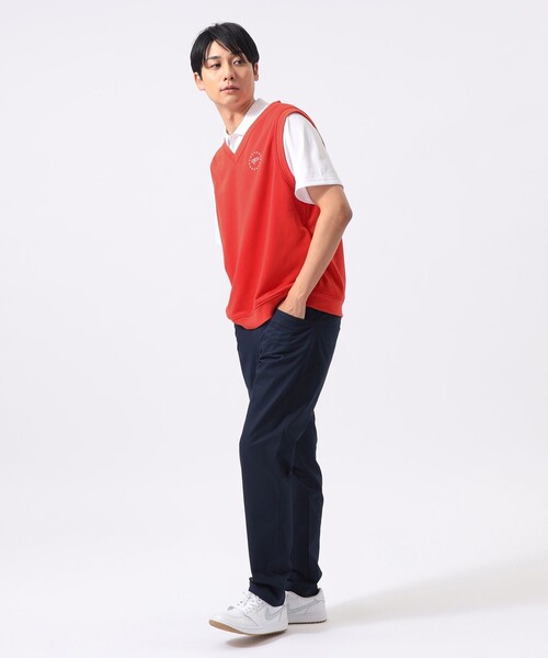 BEAMS GOLF（ビームス ゴルフ） ベスト ジレ 「MEN」ORANGE LABEL