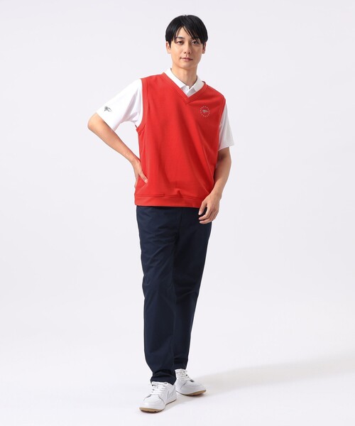 BEAMS GOLF（ビームス ゴルフ） ベスト ジレ 「MEN」ORANGE LABEL