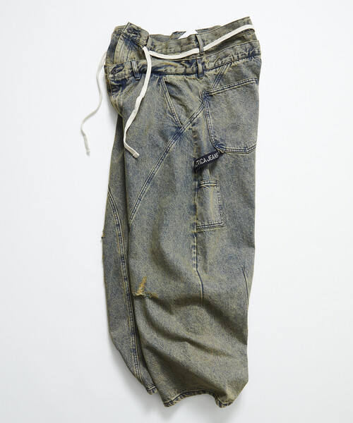 NAUTICA（ノーティカ） デニムパンツ MEDIUM ブルー メンズ : ZOZOTOWN