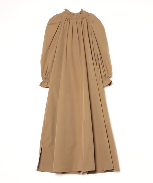 「ships little black」 長袖ワンピース ONE SIZE オリーブ レディース_画像2