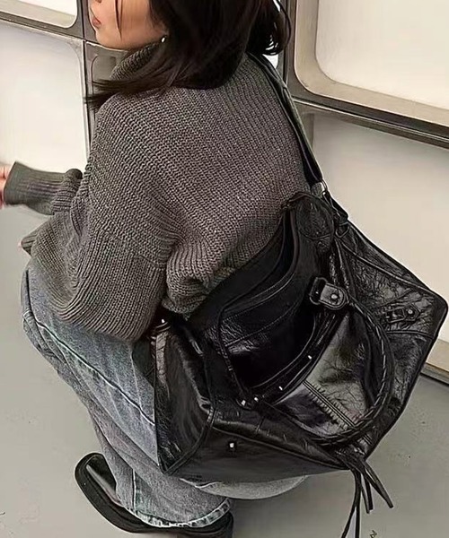 「MEMECLE」 2WAYバッグ FREE ブラック レディース_画像3