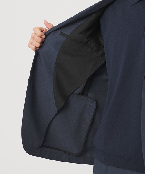 【希少XL】ビューティー&ユース×東レ セットアップ スーツ ネイビー 洗える BEAUTY＆YOUTH UNITED ARROWS ジャケット テーラードジャケット 東レ
