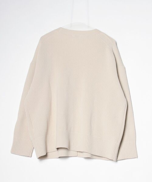 「LOWRYS FARM」 ニットカーディガン FREE ベージュ レディース_画像2