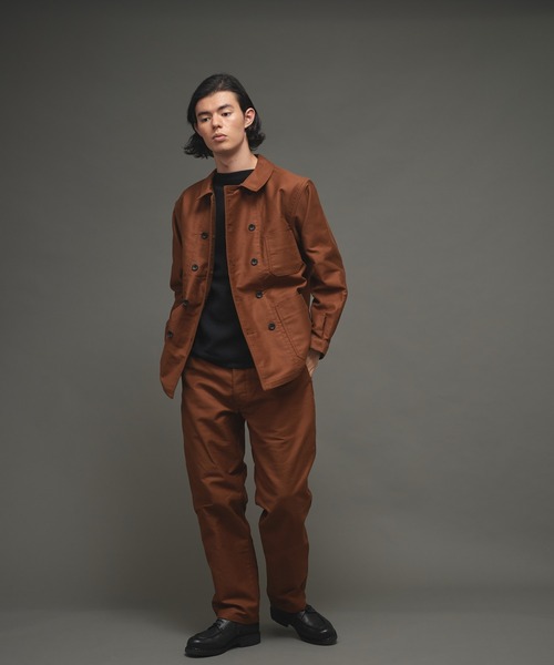 【美品】Le Sans Pareil 別注品 ハンティング カバーオール 42 Le Sans Pareil カバーオール 42 ブラウン メンズ : ZOZOTOWN Yahoo!店