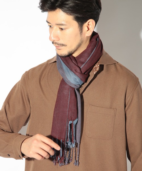 「UNION STATION」 長袖シャツ LL ネイビー メンズ_画像8