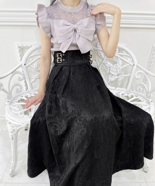 「couture BY ROJITA」 ロングスカート FREE サックスブルー レディース_画像3