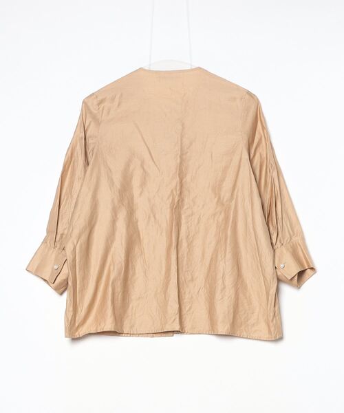 「LA MARINE FRANCAISE」 長袖ブラウス ONE SIZE ベージュ レディース_画像2