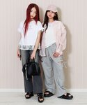 tシャツ フリル袖りぼんTシャツ キッズ 子供...の詳細画像5