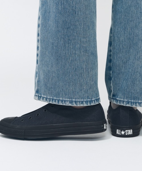 CONVERSE（コンバース） スリッポン 24.5cm ブラック×ブラック メンズ 