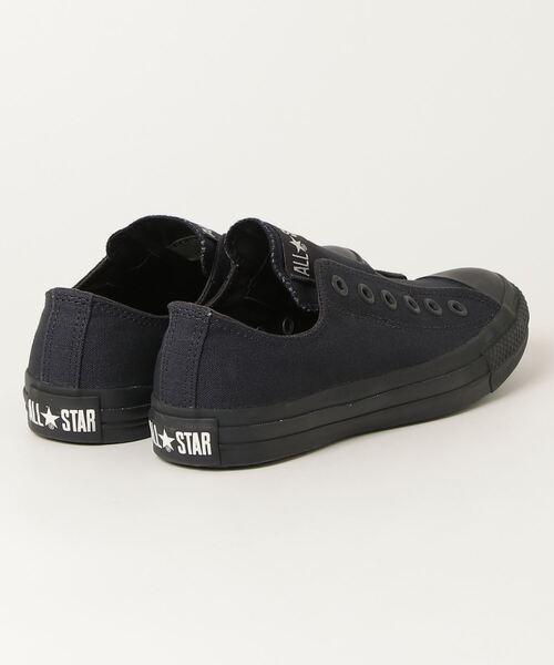 CONVERSE（コンバース） スリッポン 24.5cm ブラック×ブラック メンズ 