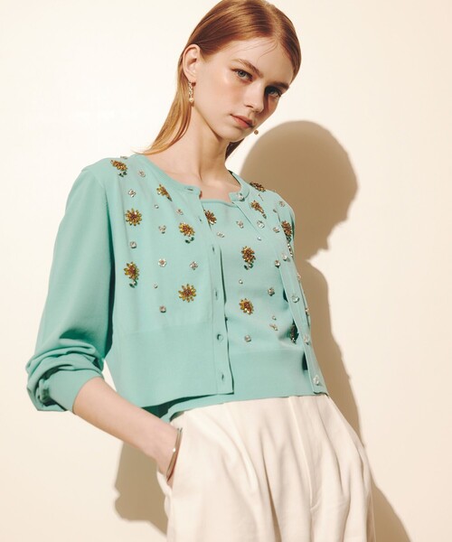 LOULOU WILLOUGHBY（ルルウィルビー） カーディガン WEB 一部店舗限定