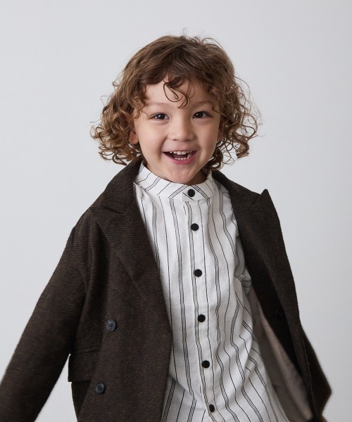 「riziere」 「KIDS」セットアップ 150 ブラウン キッズ_画像6