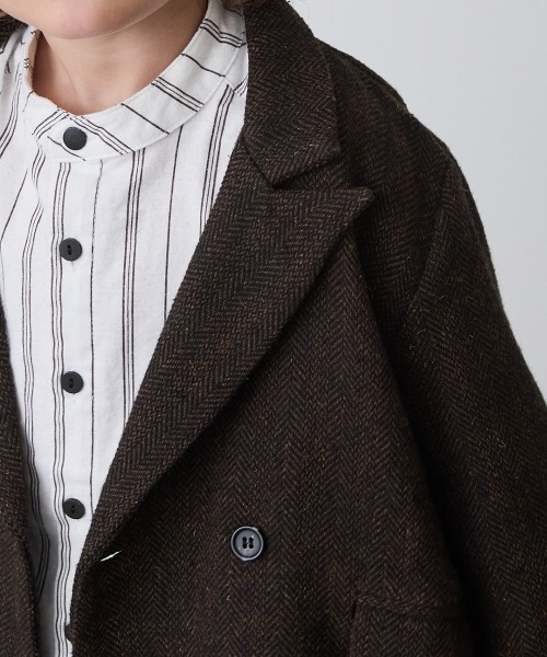 「riziere」 「KIDS」セットアップ 150 ブラウン キッズ_画像7