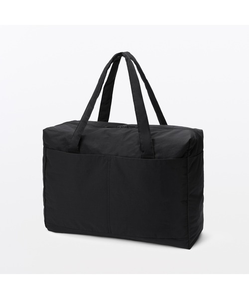 無印良品（MUJI） 旅行 再生ナイロンたためるボストンバッグ 32L 約