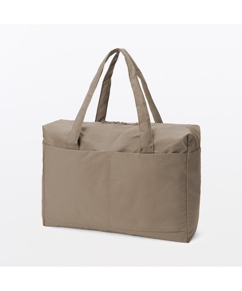 無印良品（MUJI） 旅行 再生ナイロンたためるボストンバッグ 32L 約