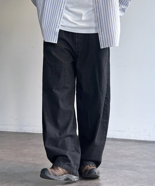 「CPCM」 パンツ MEDIUM インディゴブルー メンズ_画像4