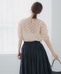 tシャツ 「田中里奈様着用」シアードット袖シャ...の詳細画像3