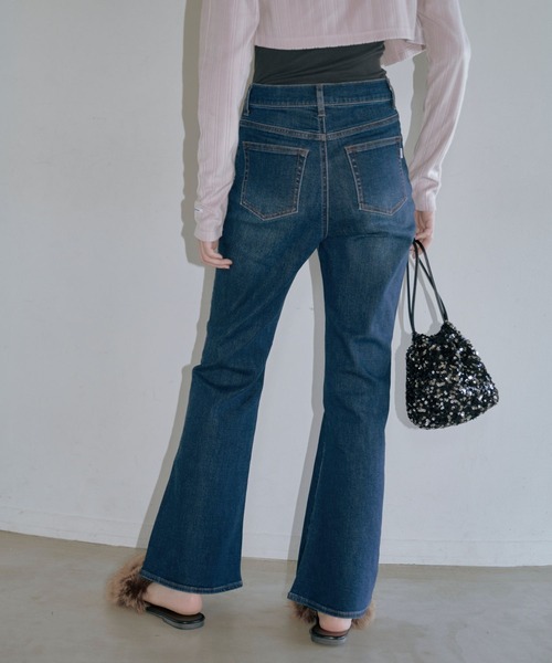 「Lil Ambition」 デニムパンツ M インディゴブルー レディース_画像4