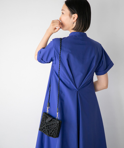 「URBAN RESEARCH Sonny Label」 半袖ワンピース FREE ブラック レディース_画像2