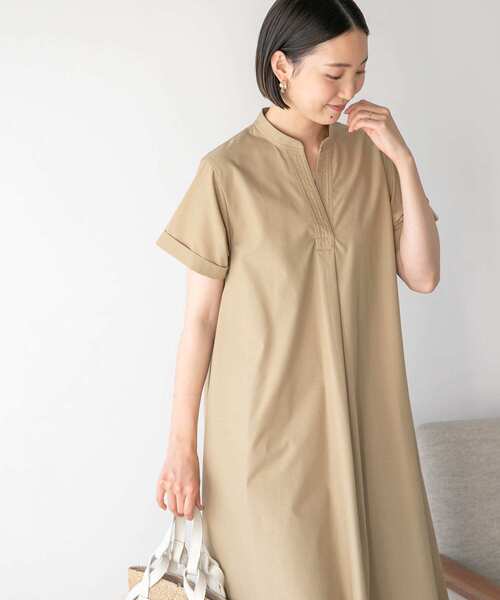 「URBAN RESEARCH Sonny Label」 半袖ワンピース FREE ブラック レディース_画像6