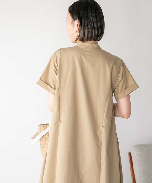 「URBAN RESEARCH Sonny Label」 半袖ワンピース FREE ブラック レディース_画像8