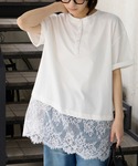 ヘンリーネック tシャツ 半袖 「接触冷感」2...の詳細画像4