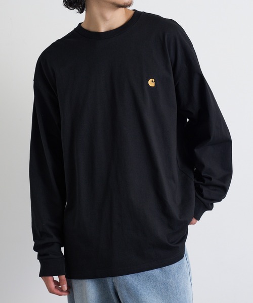 「Carhartt WIP」 長袖Tシャツ S グリーン メンズ_画像4