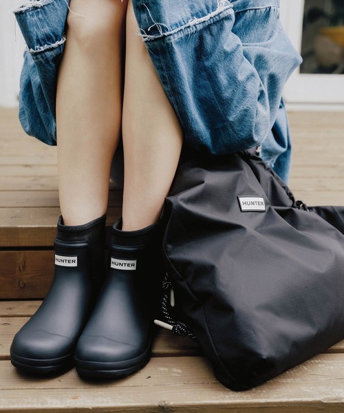 トートバッグ 「HUNTER for ADAM ET ROPE'」別注  TRAVEL MULTI FUNCTION TOTE レディースの画像