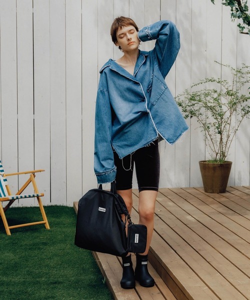 トートバッグ 「HUNTER for ADAM ET ROPE'」別注  TRAVEL MULTI FUNCTION TOTE レディースの画像