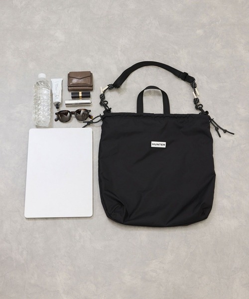 トートバッグ 「HUNTER for ADAM ET ROPE'」別注  TRAVEL MULTI FUNCTION TOTE レディースの画像