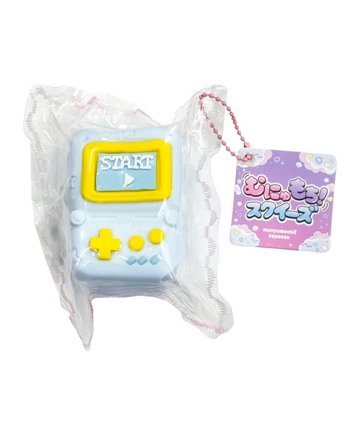 MARUKA（マルカ） キーホルダー むにゅもちスクイーズ レトロゲーム