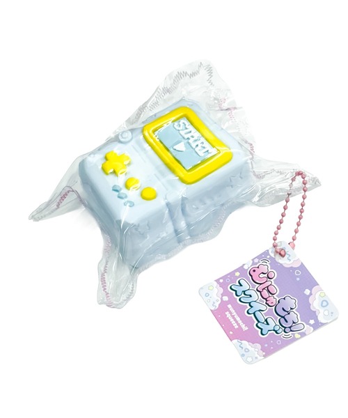 MARUKA（マルカ） キーホルダー むにゅもちスクイーズ レトロゲーム