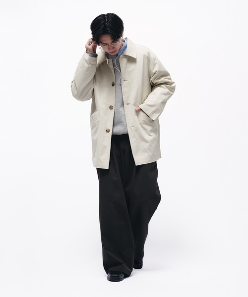 「Adoon plain」 ジャケット MEDIUM アイボリー メンズ_画像5