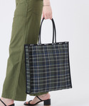 トートバッグ WOVEN LG TOTE マル...の詳細画像1