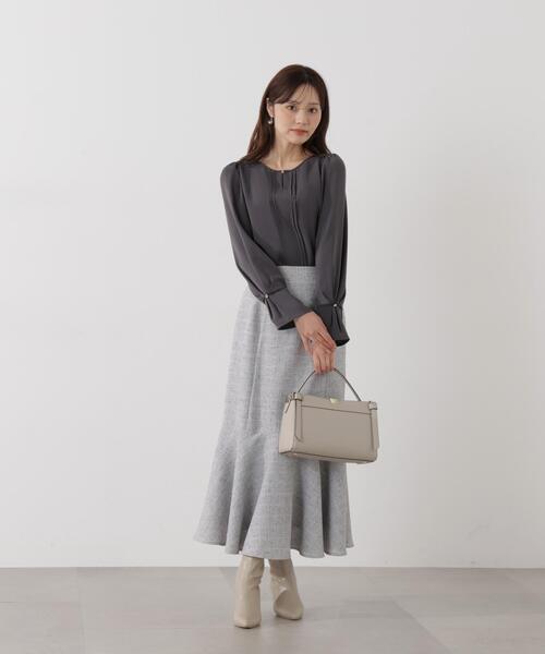 「PROPORTION BODY DRESSING」 長袖ブラウス SMALL ピンク レディース_画像3
