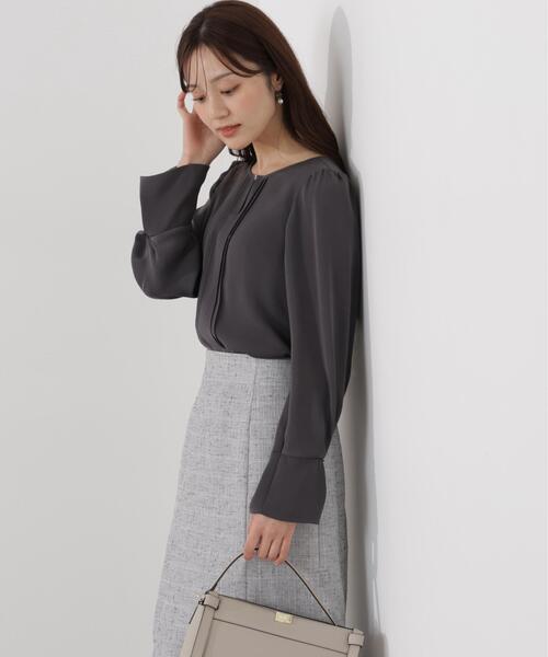 「PROPORTION BODY DRESSING」 長袖ブラウス SMALL ピンク レディース_画像7