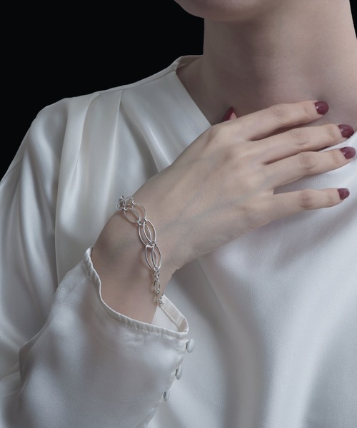 YArKA ブレスレット 「YArKA/ヤーカ」dual architect oval chain