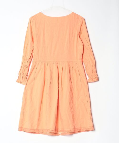 「PAUL&JOE SISTER」 7分袖ワンピース 38 オレンジ レディース_画像2