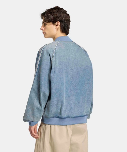  SST アディカラーデニムジャケット　XL adidas（アディダス） デニムジャケット gジャン SST アディカラー
