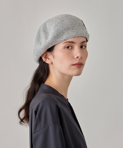 arth（アース） 帽子 ベレー帽 レディース Put in Ribbon Beret
