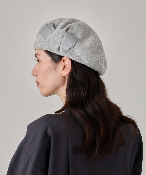 arth（アース） 帽子 ベレー帽 レディース Put in Ribbon Beret