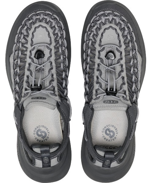 「KEEN」 シューズ 25.5cm グレー メンズ_画像7