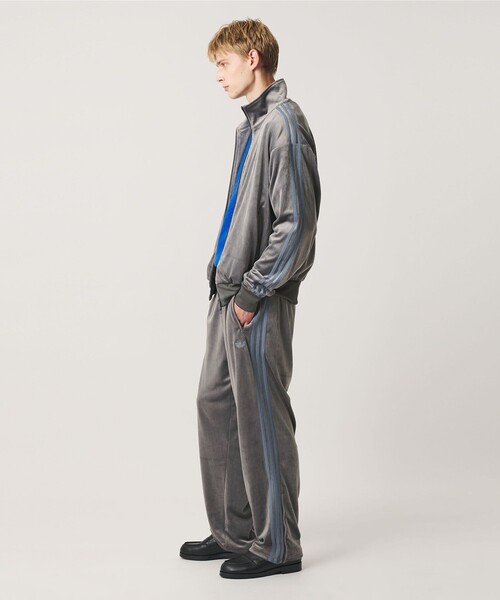 adidas Originals カーディガン 「別注」「adidas Originals」ベロア