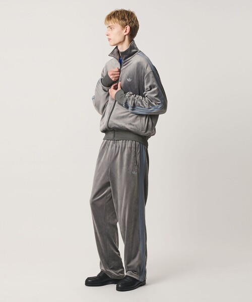 adidas Originals カーディガン 「別注」「adidas Originals」ベロア